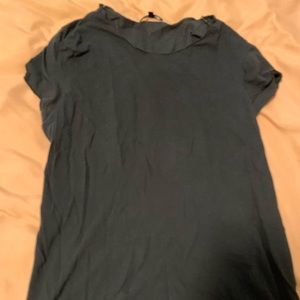 Theory tissue tee. Black